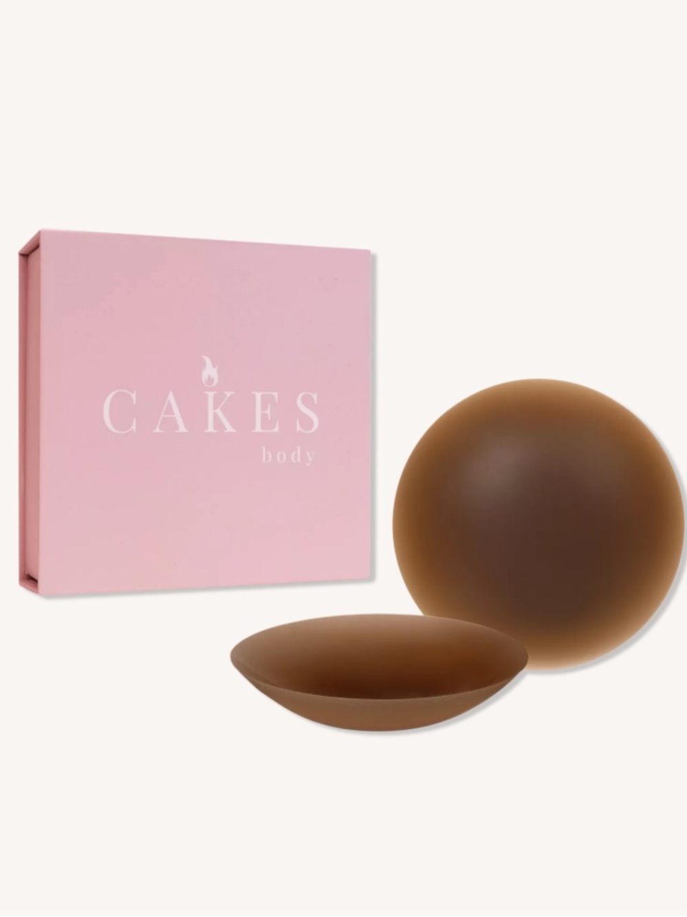 CAKES Body 100% Silicon Nipple
Covers Cakes-Plus Cocoa DDD+
NEW open BOX